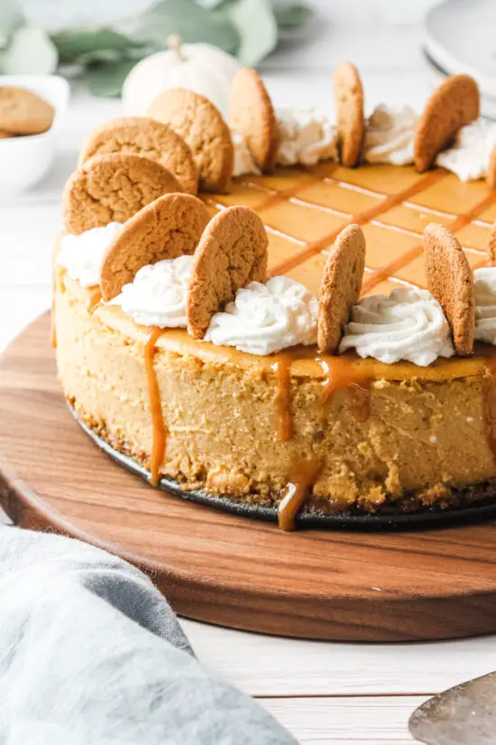 Pumpkin Cheesecake (gluten-free)