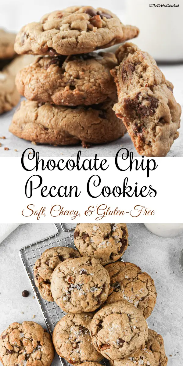 Chocolate Chip Pecan Cookies | The Tickled Tastebud