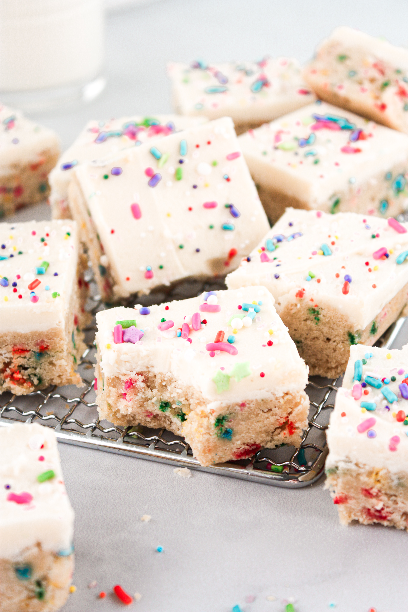 Sugar Cookie Bars (Gluten-Free) | The Tickled Tastebud