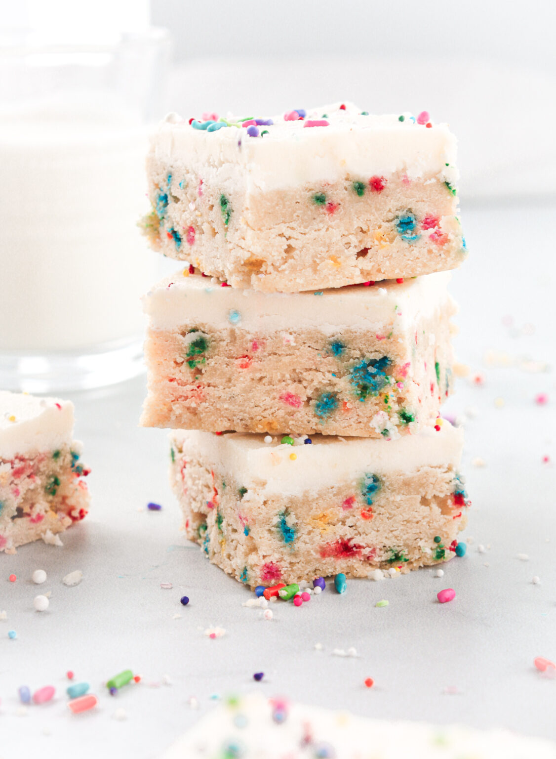 Sugar Cookie Bars (Gluten-Free) | The Tickled Tastebud