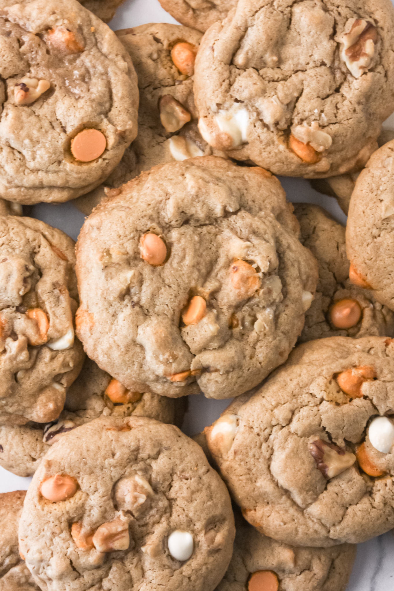 Maple Walnut Butterscotch Cookies (GlutenFree) The Tickled Tastebud
