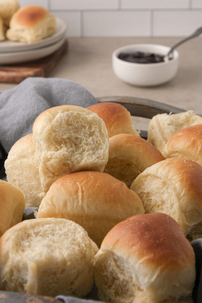 Buttermilk Dinner Rolls The Tickled Tastebud