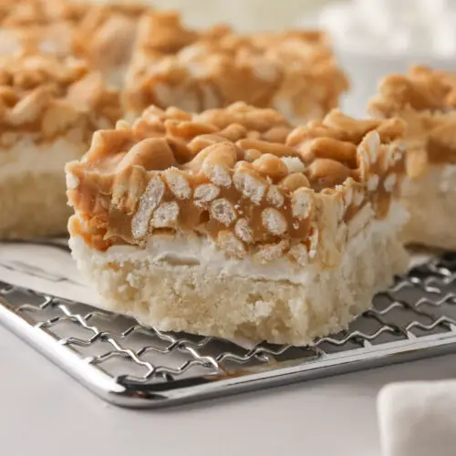Peanut Marshmallow Bars The Tickled Tastebud